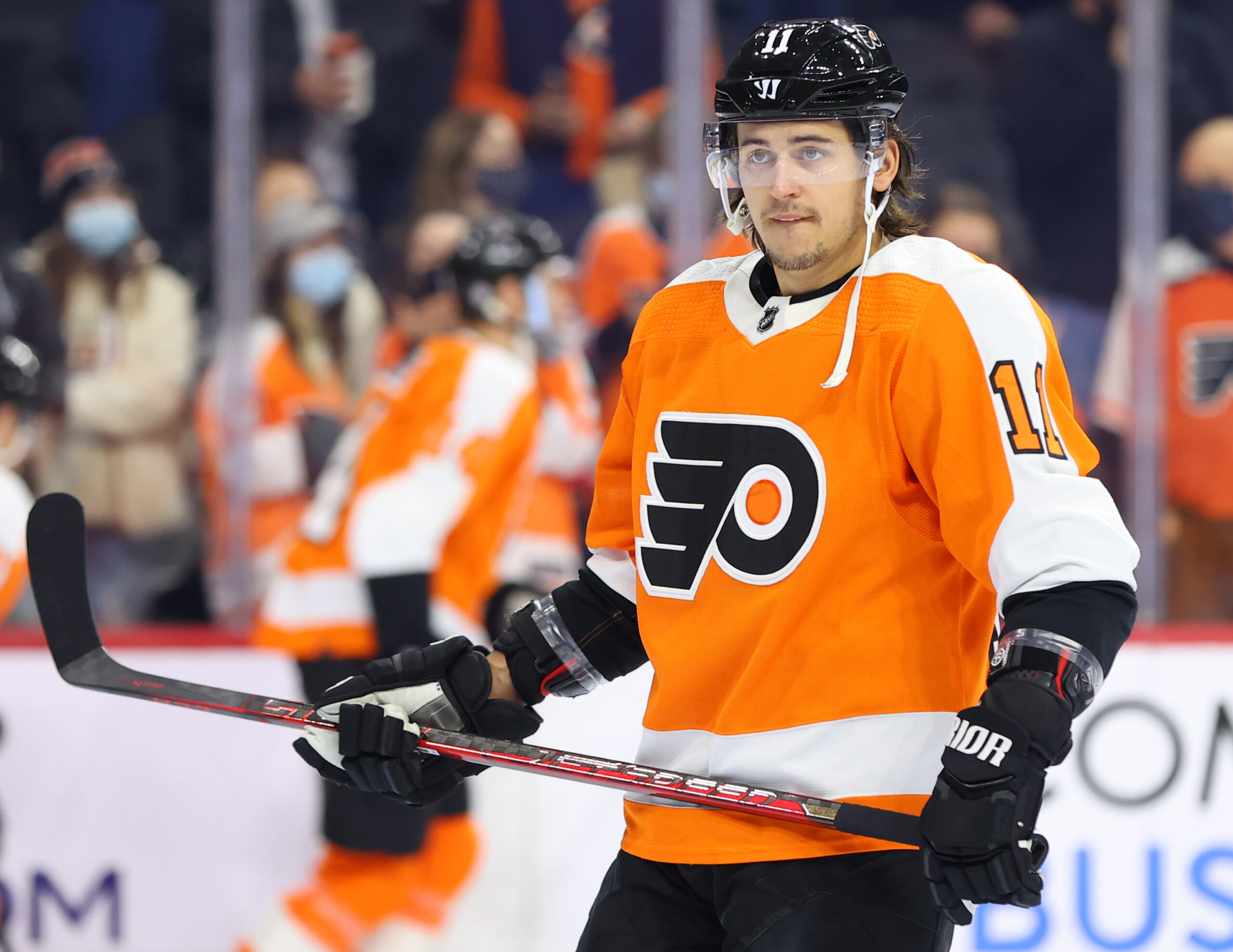 Flyers show off first new uniforms in 13 years 