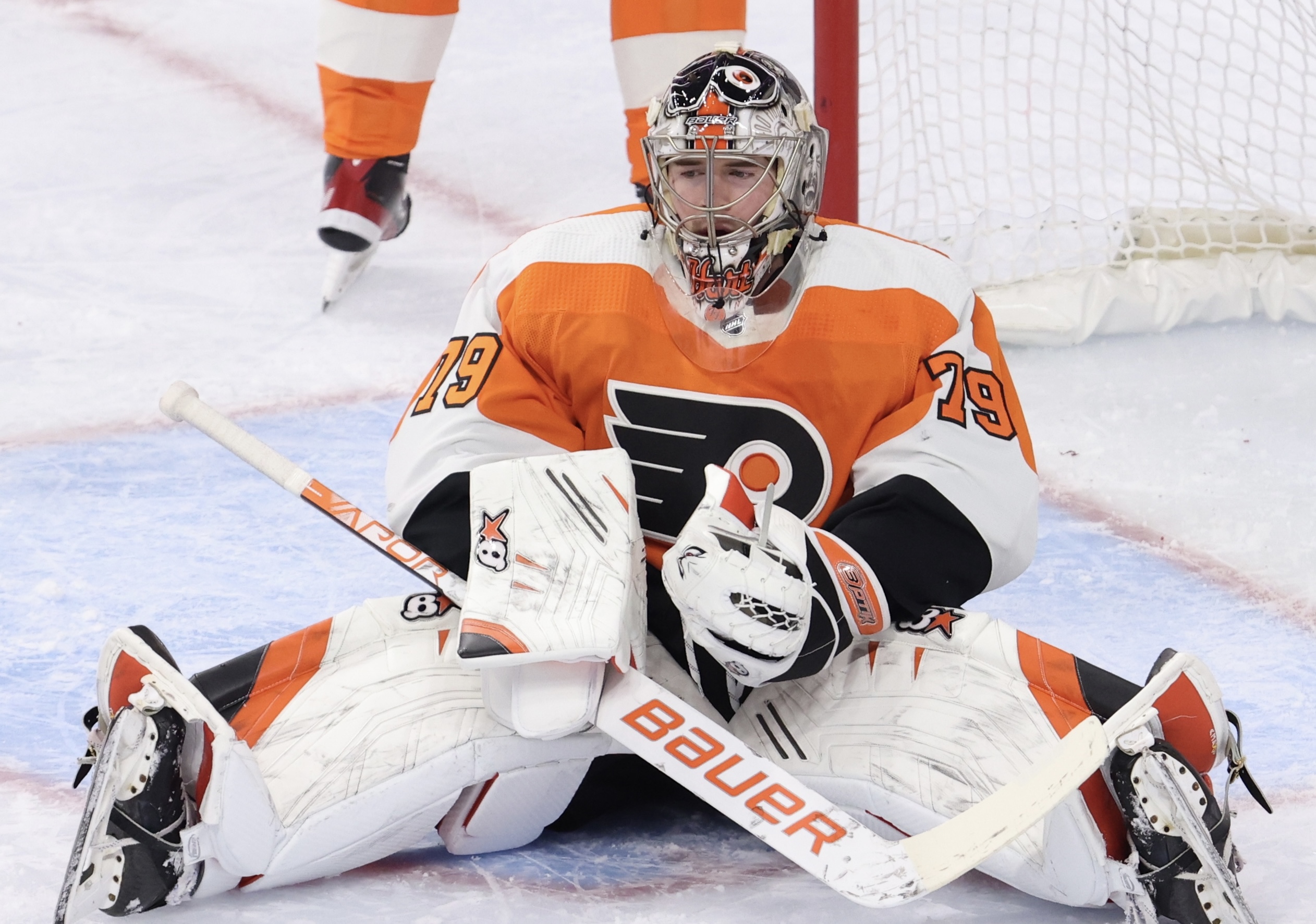 Flyers goalie Carter Hart injured; NHL Black Hockey History Tour in  Philadelphia