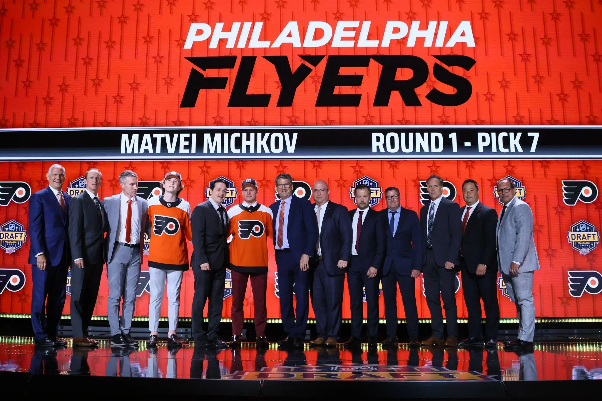 Flyers' Matvei Michkov (Bruce Bennett/Getty Images)