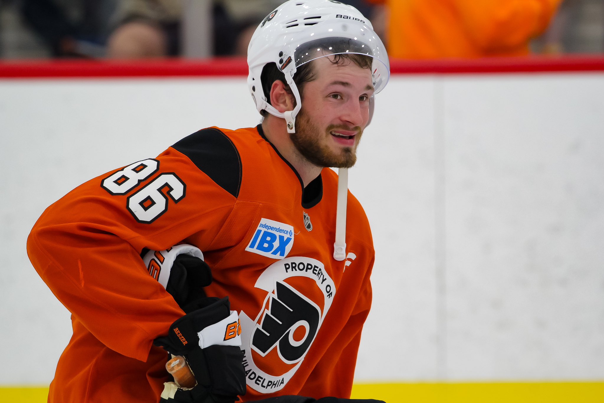 Flyers' Joel Farabee (Philadelphia Flyers/X)