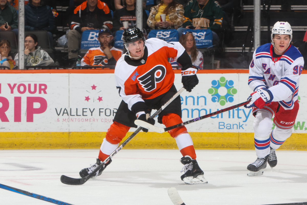 Flyers' Jett Luchanko (Philadelphia Flyers/X)