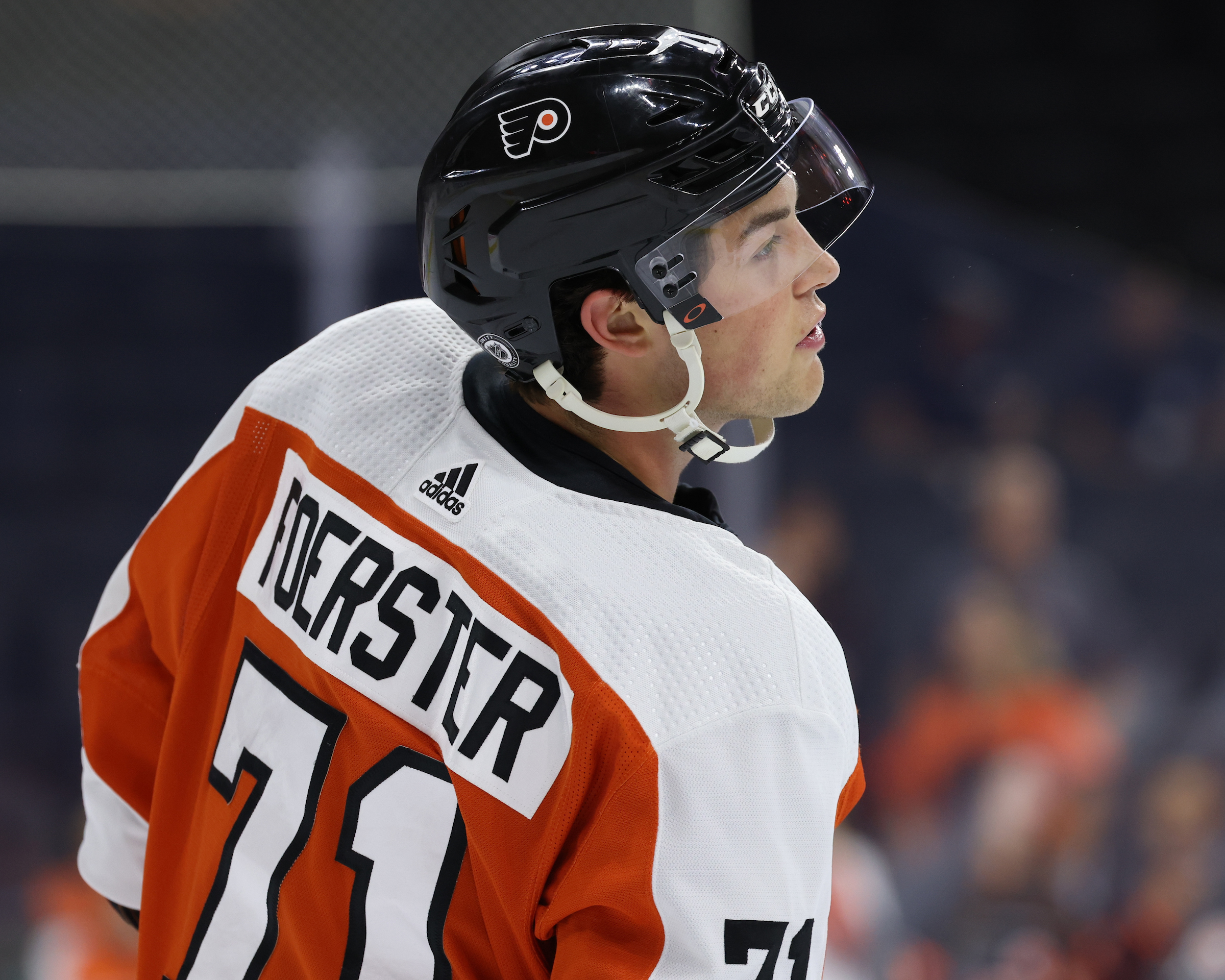 Flyers' Tyson Foerster (Heather Cattai/Heather Barry Images LLC)