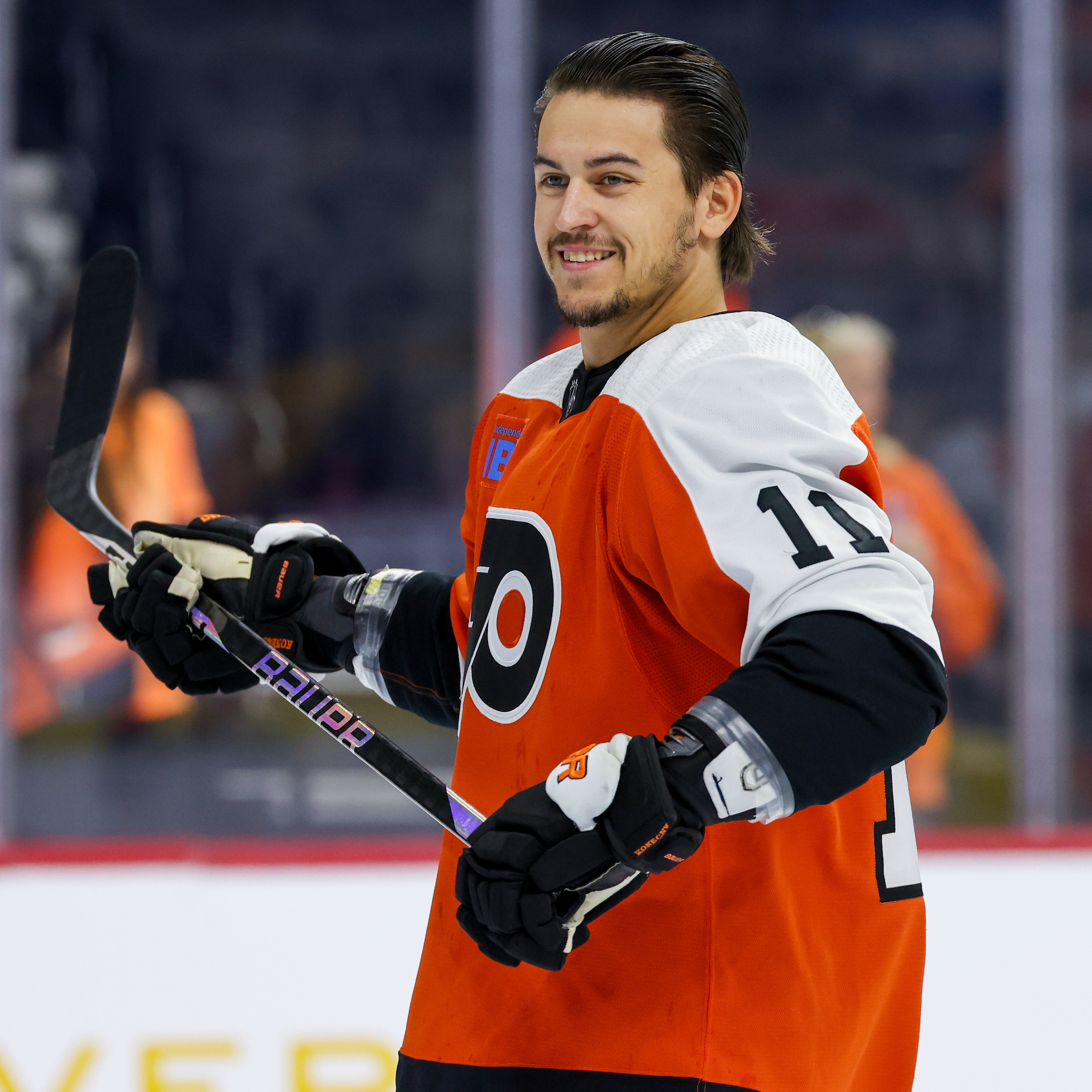 Flyers' Travis Konecny (Heather Cattai/Heather Barry Images, LLC)