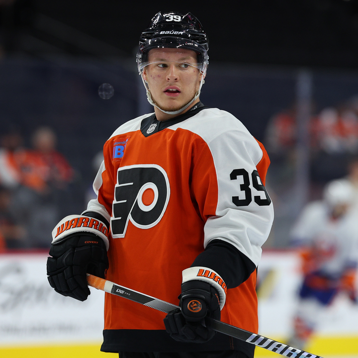 Flyers' Matvei Michkov (Heather Cattai/Heather Barry Images, LLC)