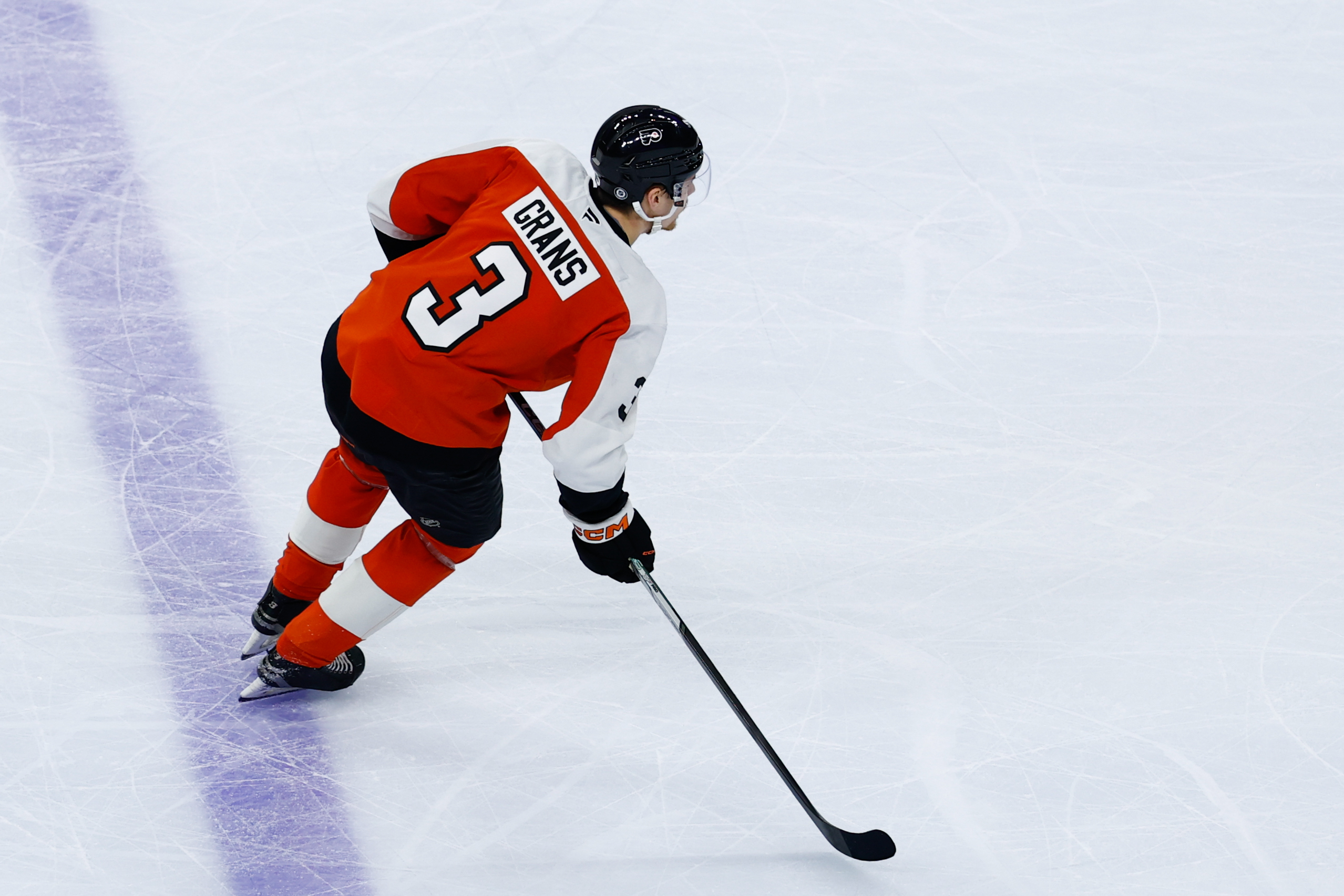 Philadelphia Flyers' Helge Grans (Heather Cattai/Heather Barry Images, LLC)