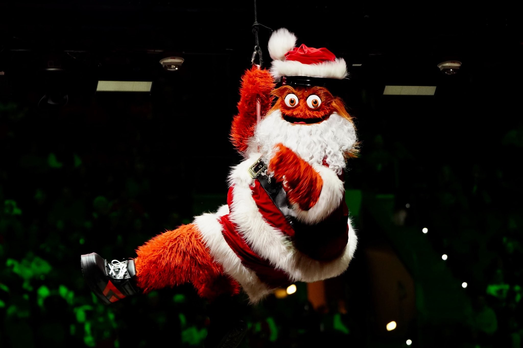 Philadelphia Flyers' Gritty Claus (Philadelphia Flyers/X)