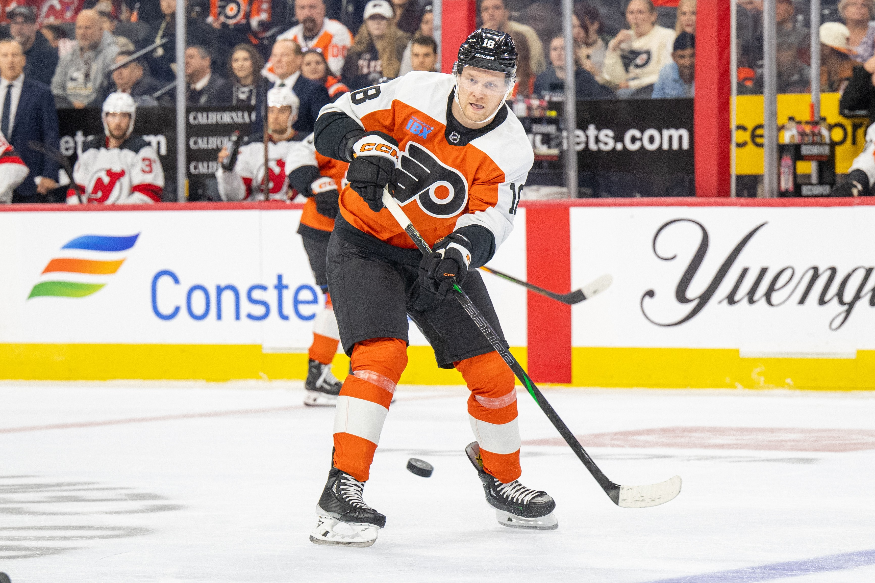 Philadelphia Flyers' Rodrigo Abols (Philadelphia Flyers/X)